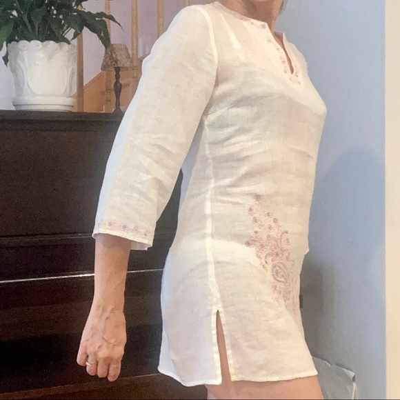 Deane & White Linen tunic M - Picture 2 of 7